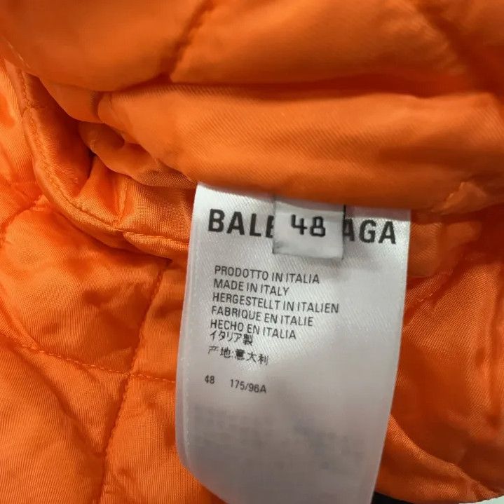 Balenciaga Balenciaga NASA Logo Flight Jacket in Black Size US L / EU 52-54 / 3 - 4 Thumbnail