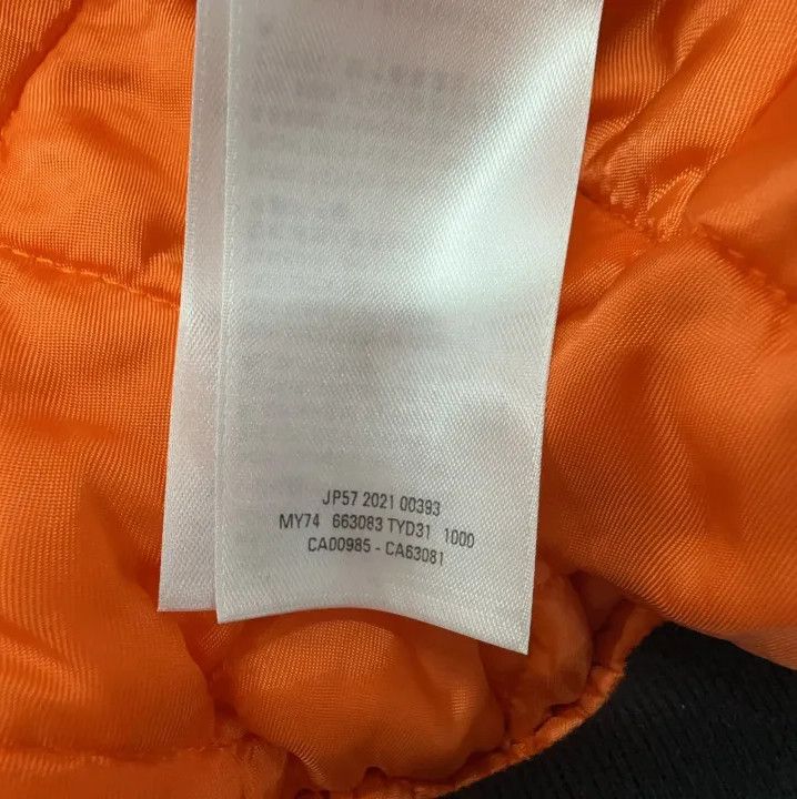 Balenciaga Balenciaga NASA Logo Flight Jacket in Black Size US L / EU 52-54 / 3 - 5 Thumbnail