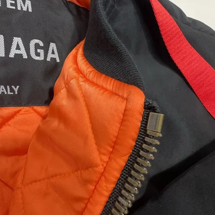 Balenciaga Balenciaga NASA Logo Flight Jacket in Black Size US L / EU 52-54 / 3 - 13 Thumbnail