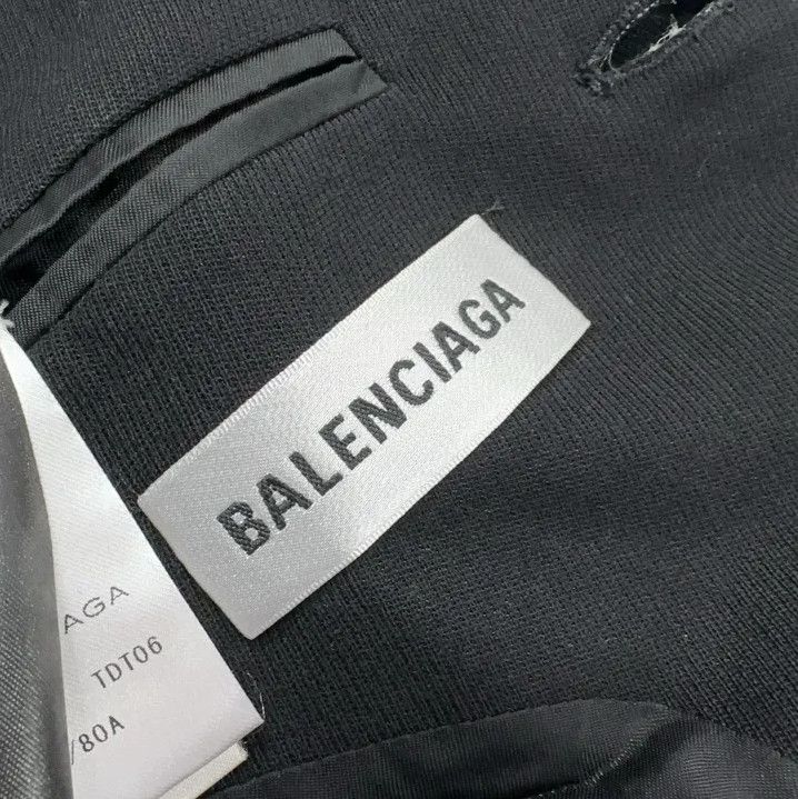 Balenciaga Balenciaga Black Button-Down Long Sleeve Suit Size US M / EU 48-50 / 2 - 6 Thumbnail