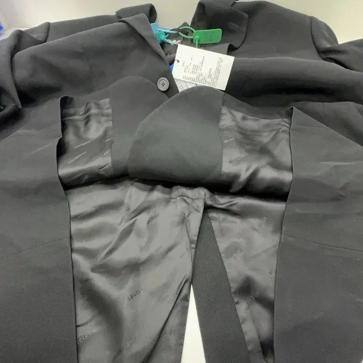 Balenciaga Balenciaga x Adidas Originals Black Blazer Size US XS / EU 42 / 0 - 8 Thumbnail