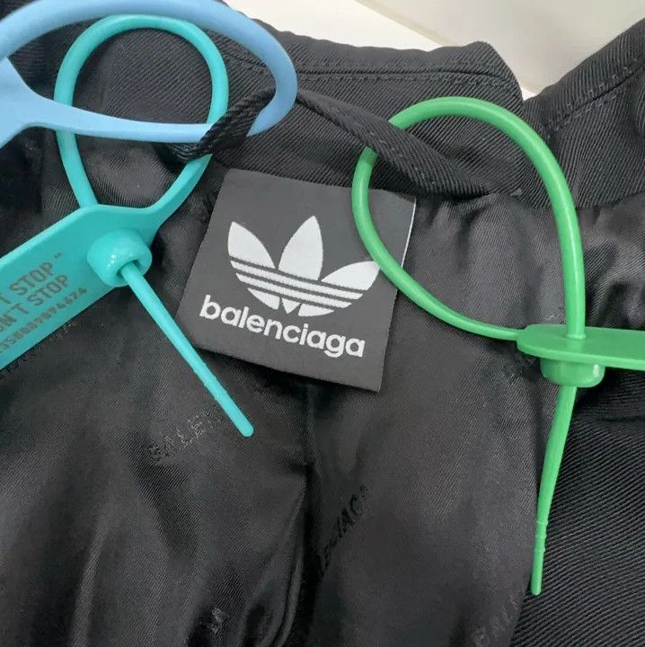 Balenciaga Balenciaga x Adidas Originals Black Blazer Size US XS / EU 42 / 0 - 6 Thumbnail