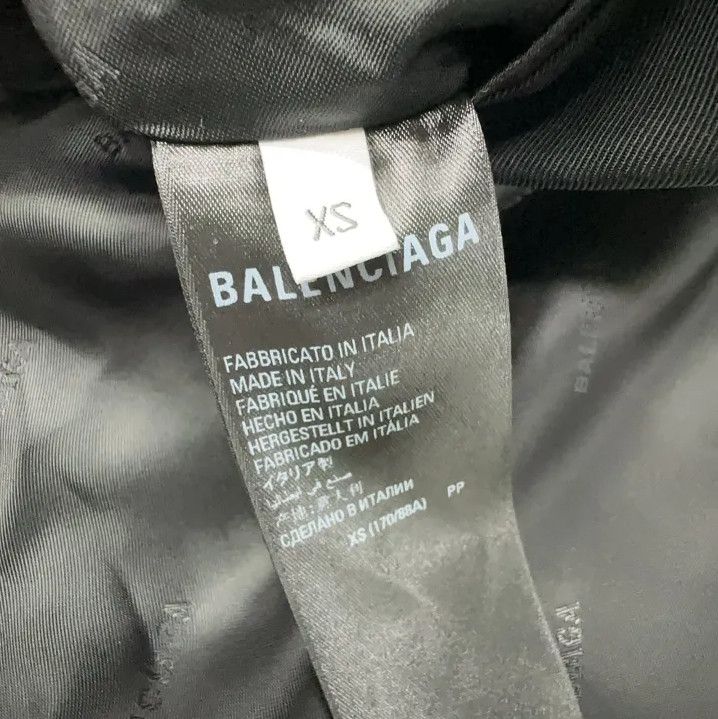 Balenciaga Balenciaga x Adidas Originals Black Blazer Size US XS / EU 42 / 0 - 3 Thumbnail