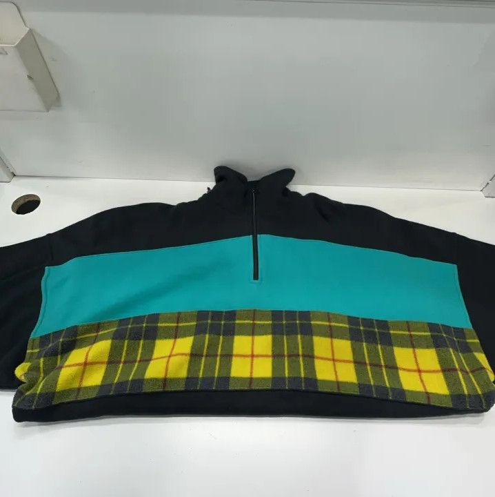 Balenciaga Balenciaga Colorblock Long Sleeve Zip Sweatshirt Size US XS / EU 42 / 0 - 8 Thumbnail