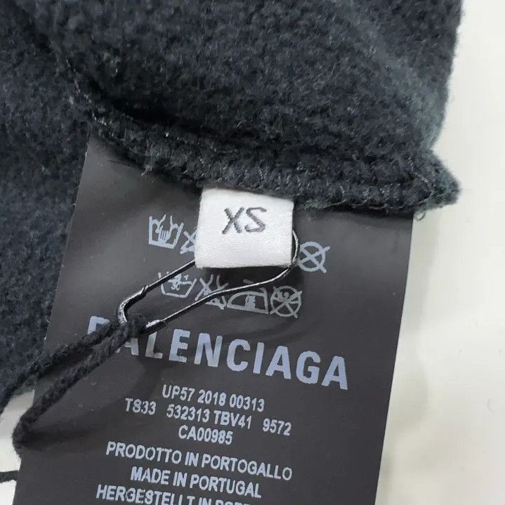 Balenciaga Balenciaga Colorblock Long Sleeve Zip Sweatshirt Size US XS / EU 42 / 0 - 5 Thumbnail