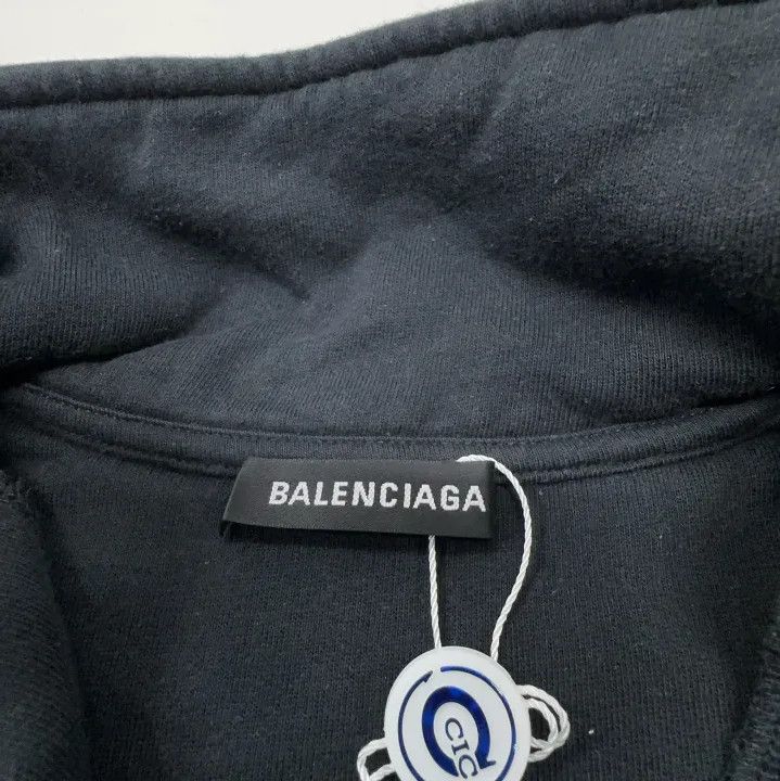 Balenciaga Balenciaga Colorblock Long Sleeve Zip Sweatshirt Size US XS / EU 42 / 0 - 4 Thumbnail