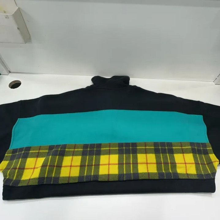 Balenciaga Balenciaga Colorblock Long Sleeve Zip Sweatshirt Size US XS / EU 42 / 0 - 14 Thumbnail