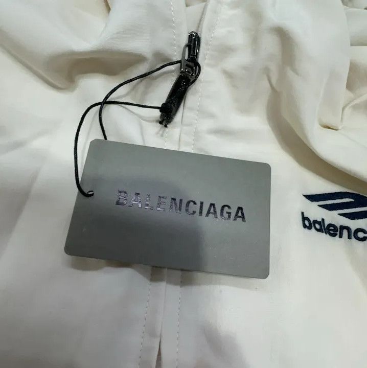 Balenciaga Balenciaga Letter Embroidered Zip-Up Jacket Size US XXS / EU 40 - 6 Thumbnail