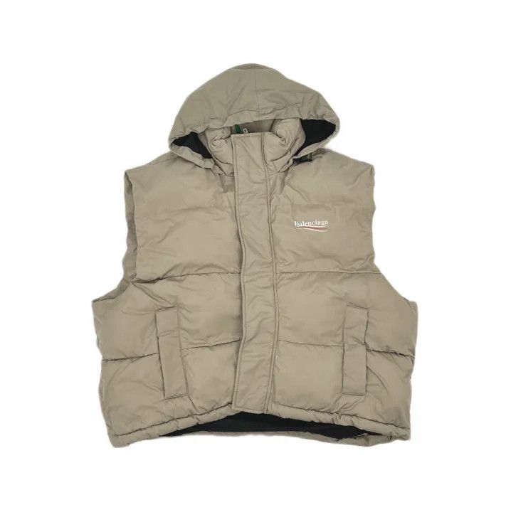 Balenciaga Balenciaga FW23 Logo High Neck Sleeveless Puffer Size US L / EU 52-54 / 3 - 2 Thumbnail
