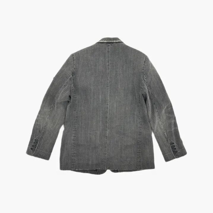 Balenciaga Balenciaga FW23 Logo Long Sleeve Blazer Size US L / EU 52-54 / 3 - 3 Thumbnail