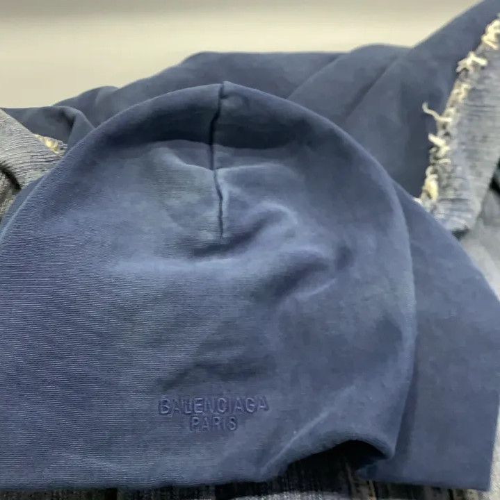 Balenciaga Balenciaga Casual Blue Hooded Jacket for Unisex Size US L / EU 52-54 / 3 - 7 Thumbnail