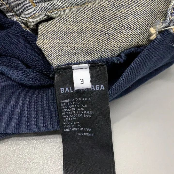 Balenciaga Balenciaga Casual Blue Hooded Jacket for Unisex Size US L / EU 52-54 / 3 - 4 Thumbnail