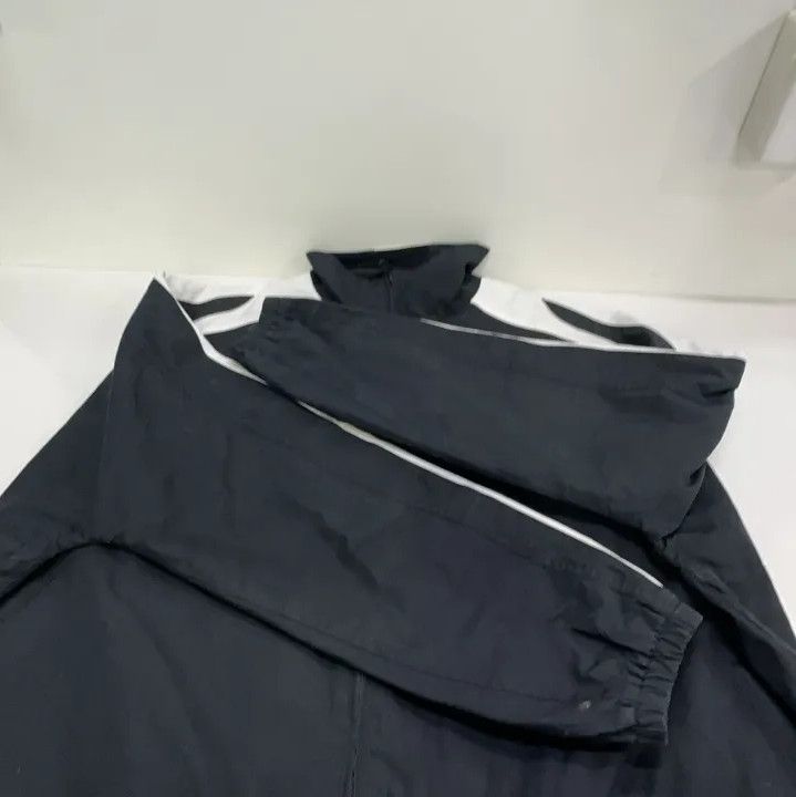 Balenciaga Balenciaga Black Embroidered Logo Long Sleeve Jacket Size US L / EU 52-54 / 3 - 7 Thumbnail