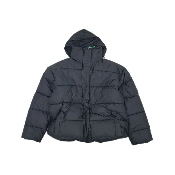 Balenciaga Balenciaga Black Logo Puffer Jacket for Men Size US L / EU 52-54 / 3 - 2 Thumbnail
