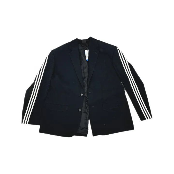 Balenciaga Balenciaga x Adidas Originals Black Blazer Size US M / EU 48-50 / 2 - 2 Thumbnail