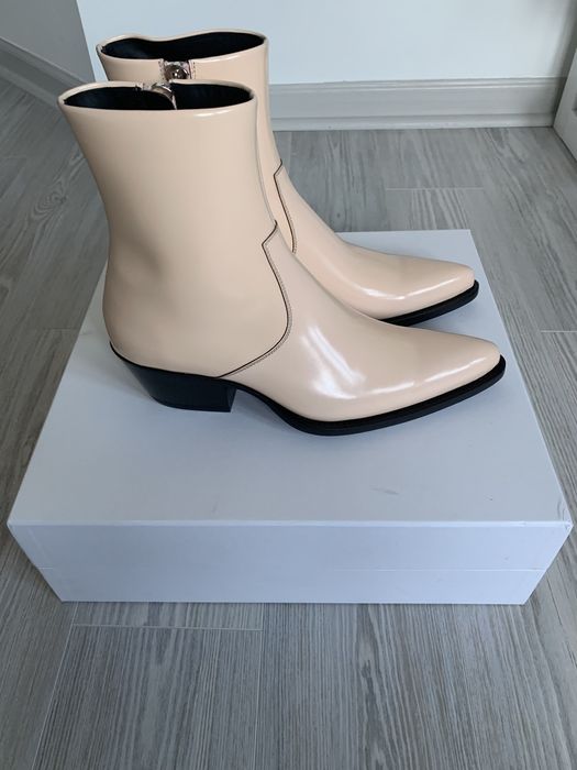 Raf Simons Calvin Klein 205W39NYC Tex C Pale Pink Boots Grailed