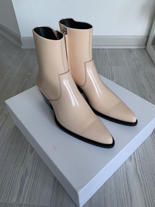 Raf Simons Calvin Klein 205W39NYC Tex C Pale Pink Boots Grailed