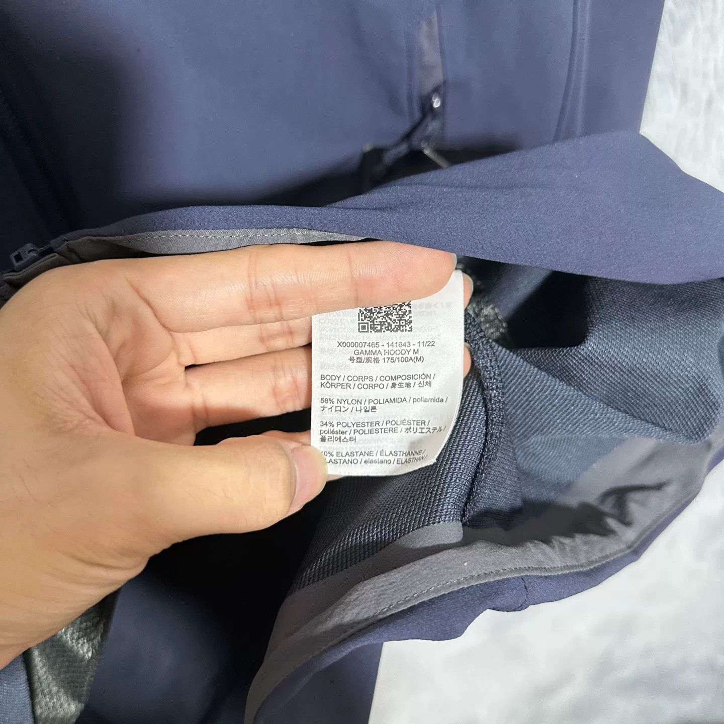Arc'teryx arcteryx gamma hoody softshell jacket in blue Size US M / EU 48-50 / 2 - 5 Thumbnail