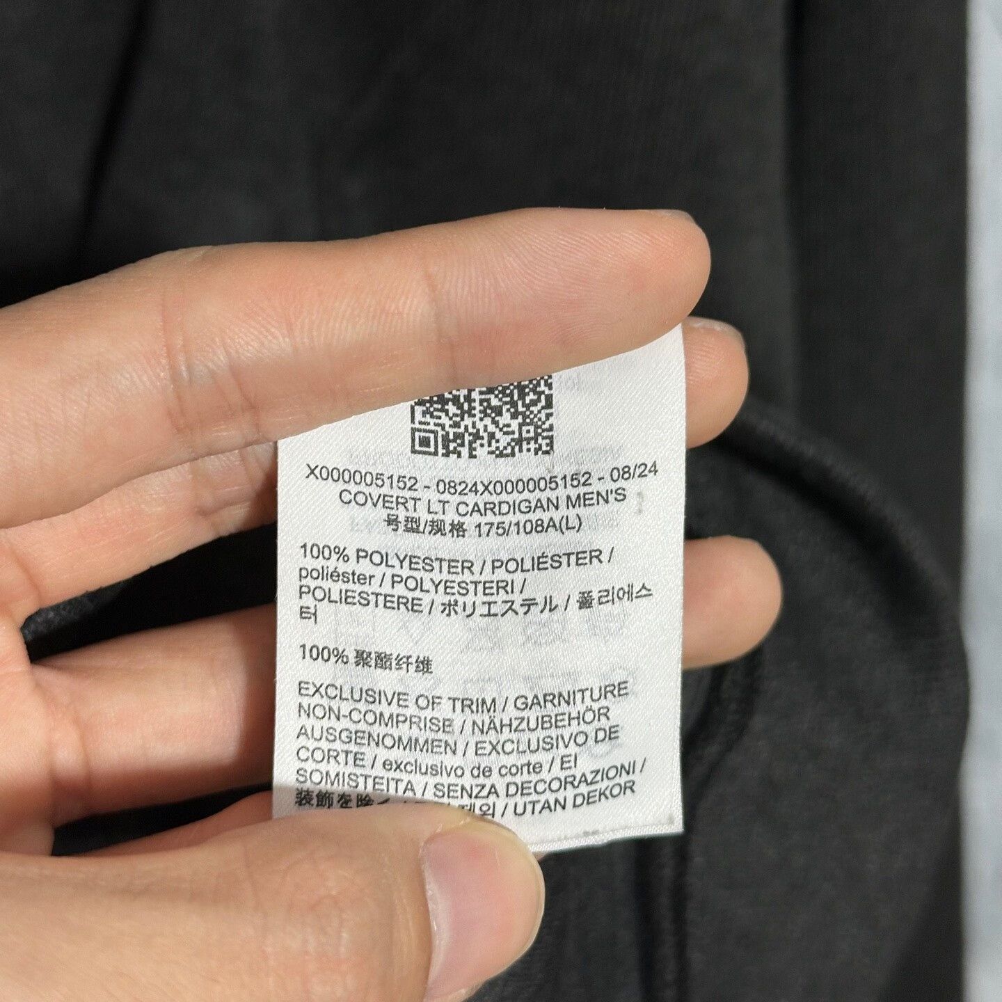 Arc'teryx arcteryx covert lt fleece jacket black large Size US L / EU 52-54 / 3 - 6 Thumbnail