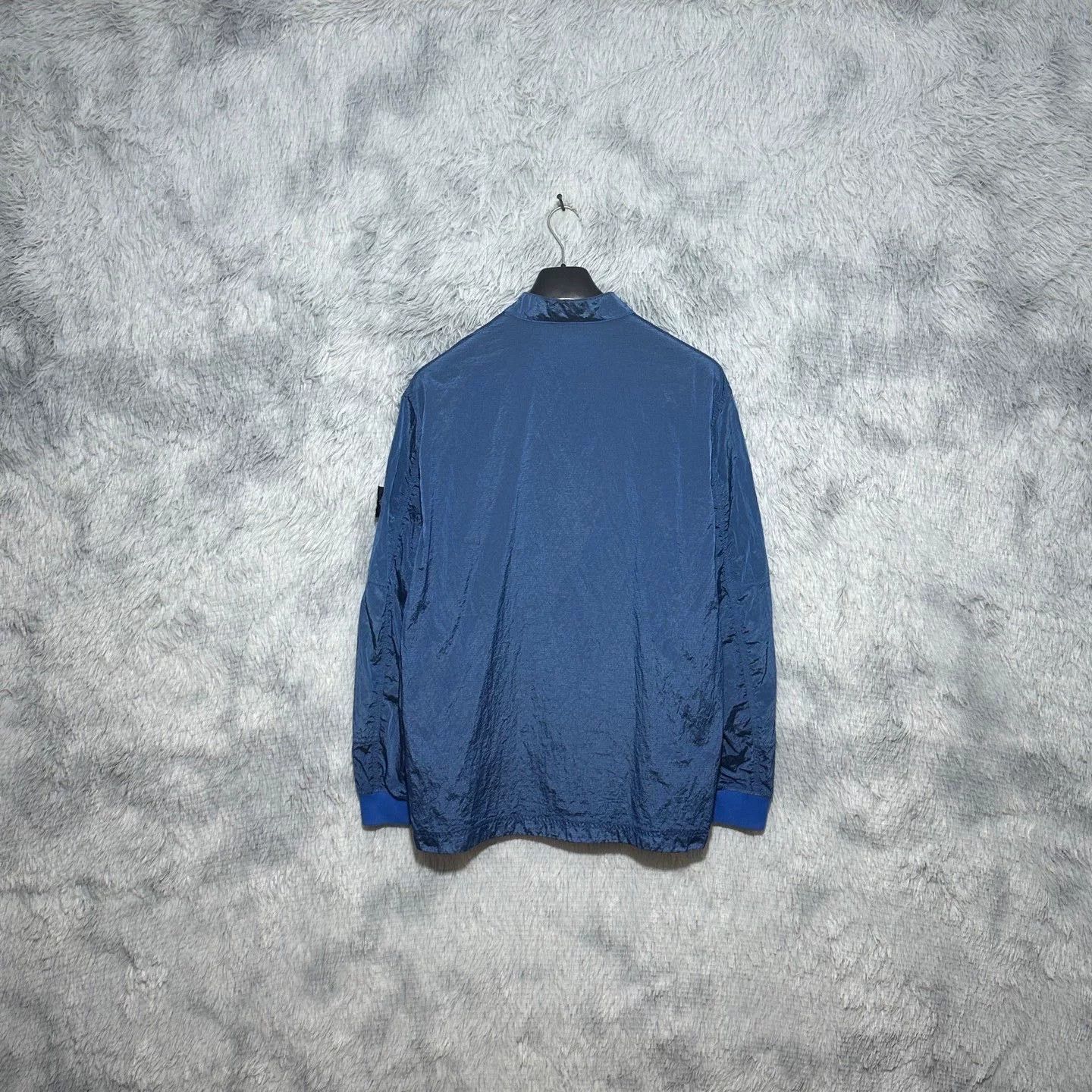 Stone Island blue half-zip jacket by Stone Island Size US XL / EU 56 / 4 - 2 Thumbnail
