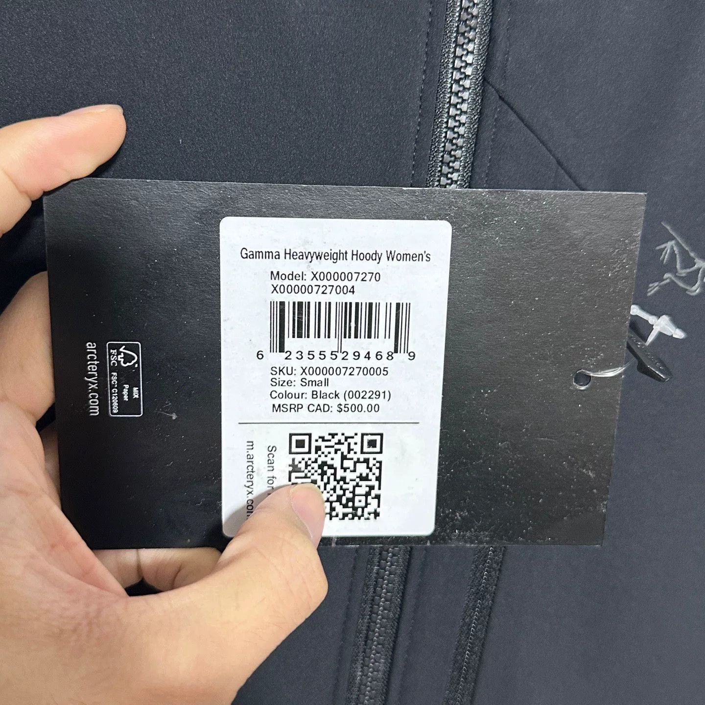 Arc'teryx arcteryx gamma heavyweight hoody black size small Size US S / EU 44-46 / 1 - 3 Thumbnail
