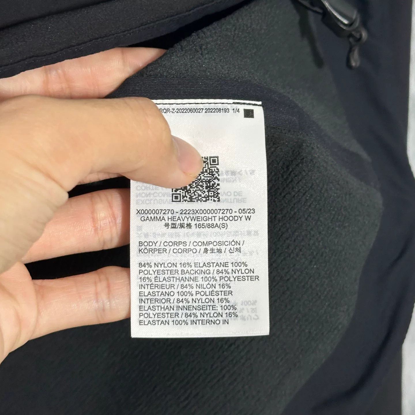 Arc'teryx arcteryx gamma heavyweight hoody black size small Size US S / EU 44-46 / 1 - 6 Thumbnail