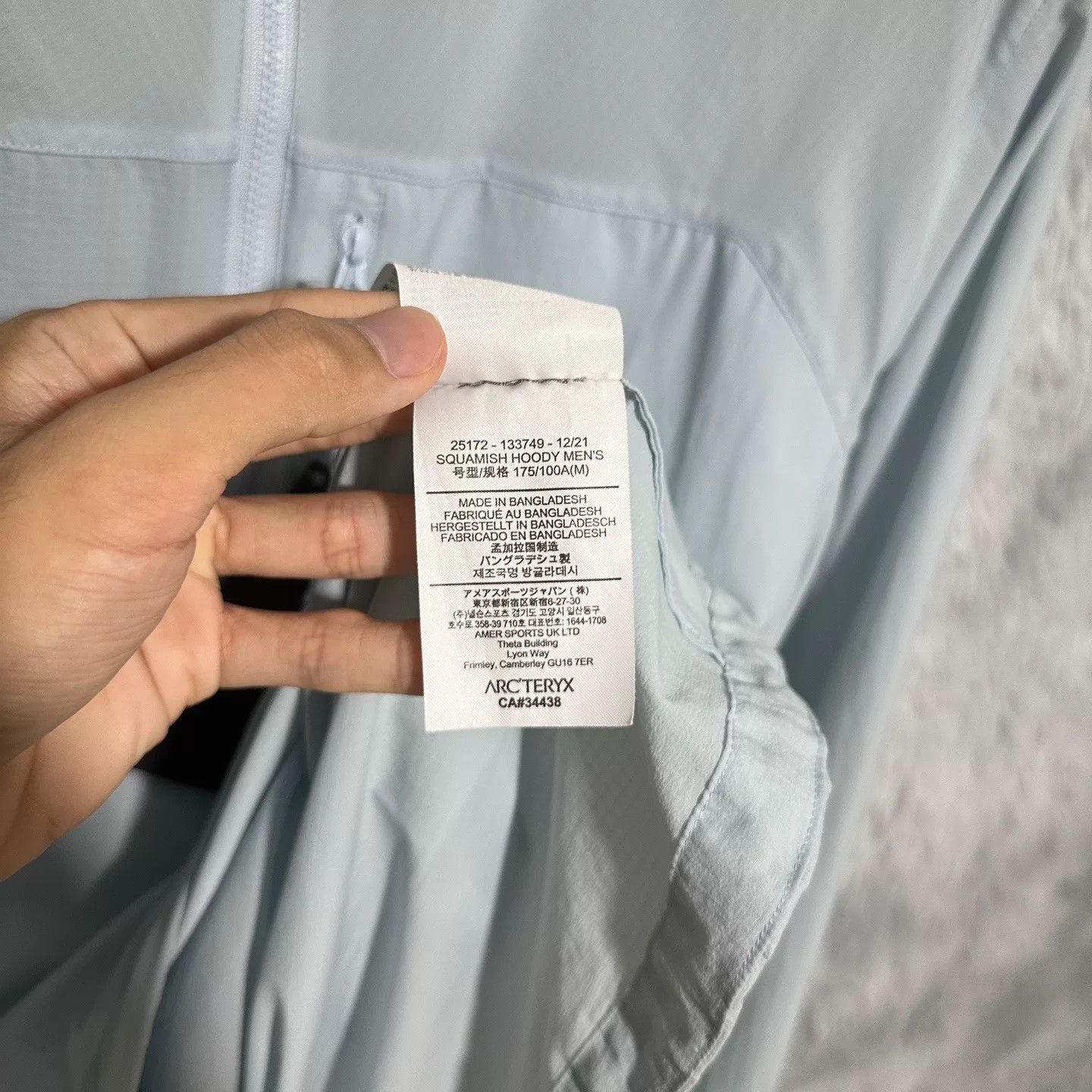 Arc'teryx arcteryx squamish hoody windbreaker jacket Size US M / EU 48-50 / 2 - 6 Thumbnail