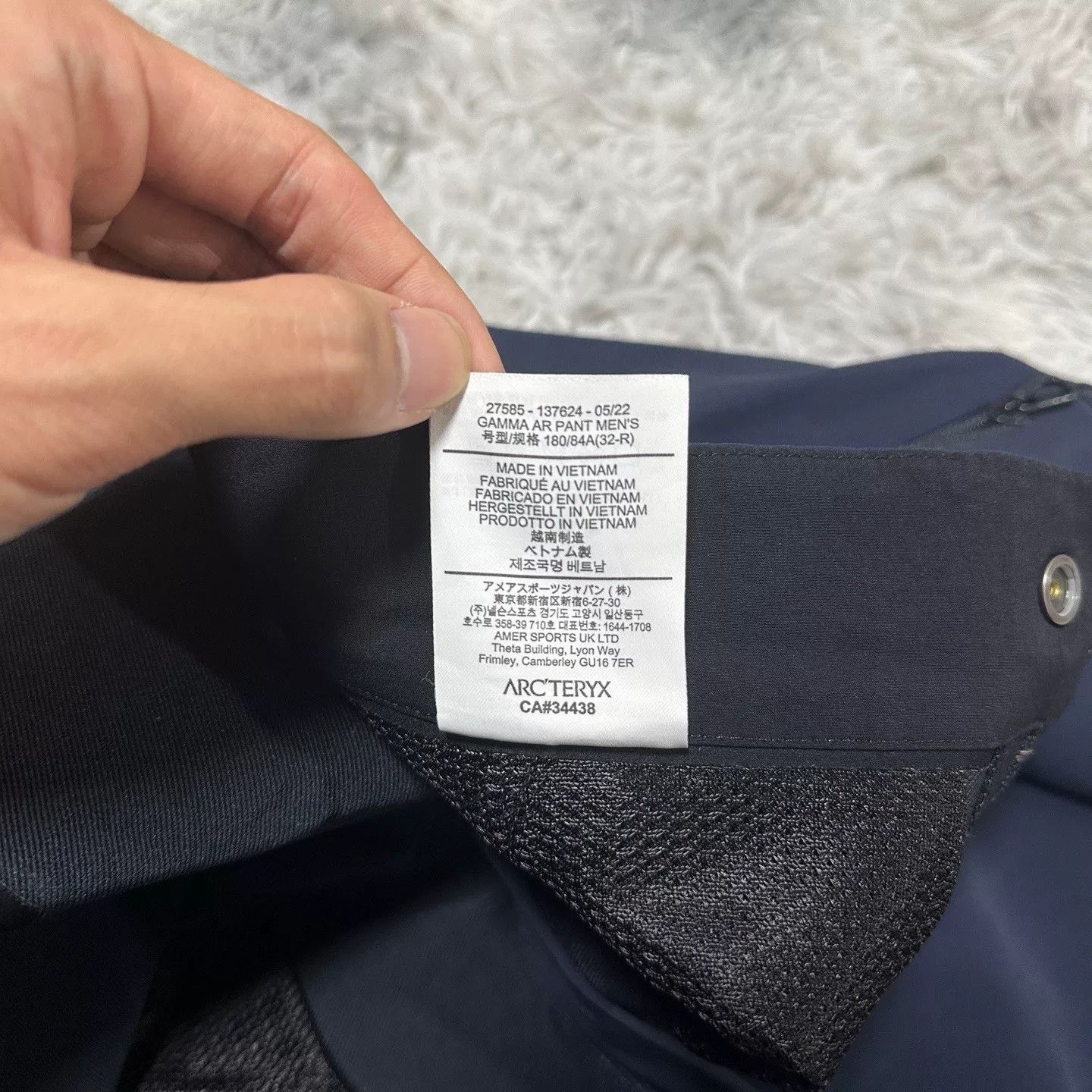 Arc'teryx Arcteryx Gamma Ar Pant Softshell Pants Size US 32 / EU 48 - 6 Thumbnail