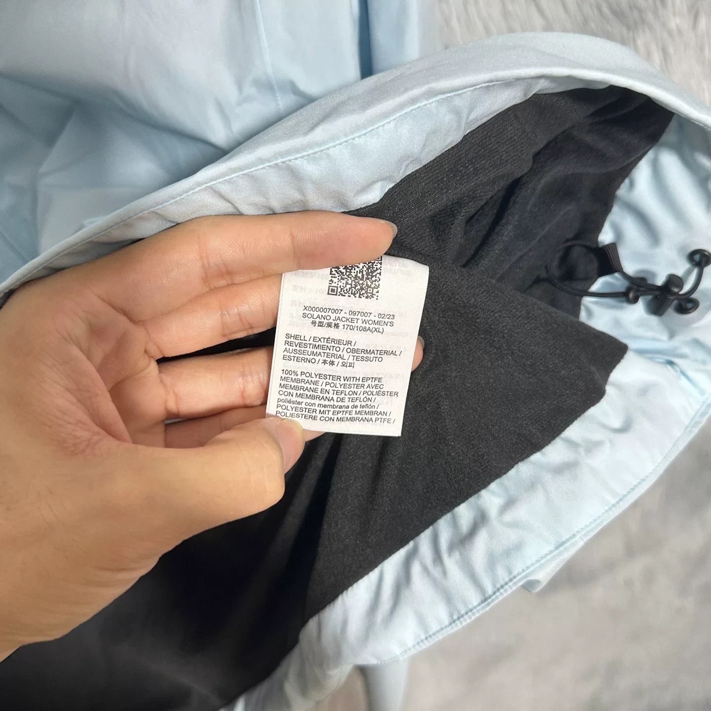Arc'teryx arcteryx solano softshell jacket cloud blue Size US XL / EU 56 / 4 - 6 Thumbnail