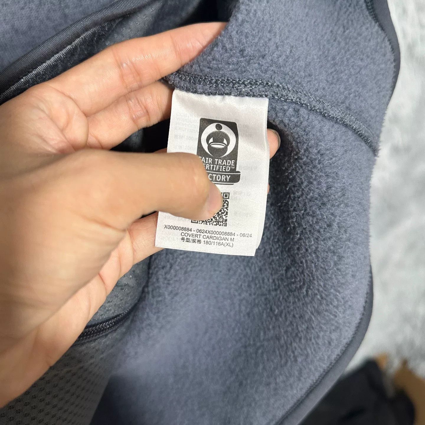 Arc'teryx Arcteryx Covert Cardigan in Cloudy Blue Gray Size US XL / EU 56 / 4 - 7 Thumbnail