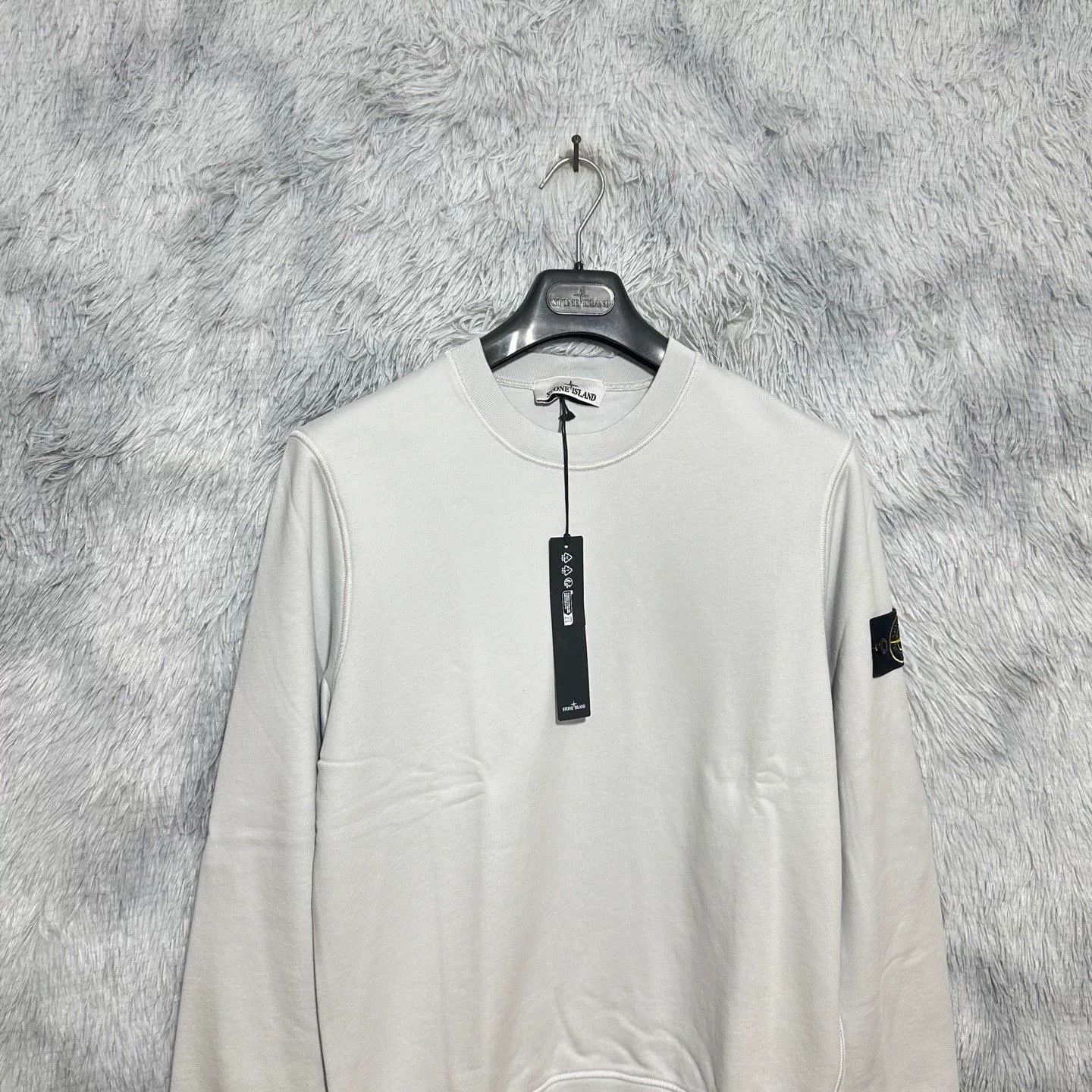 Stone Island stone island crewneck sweatshirt ice frost blue Size US XL / EU 56 / 4 - 3 Thumbnail