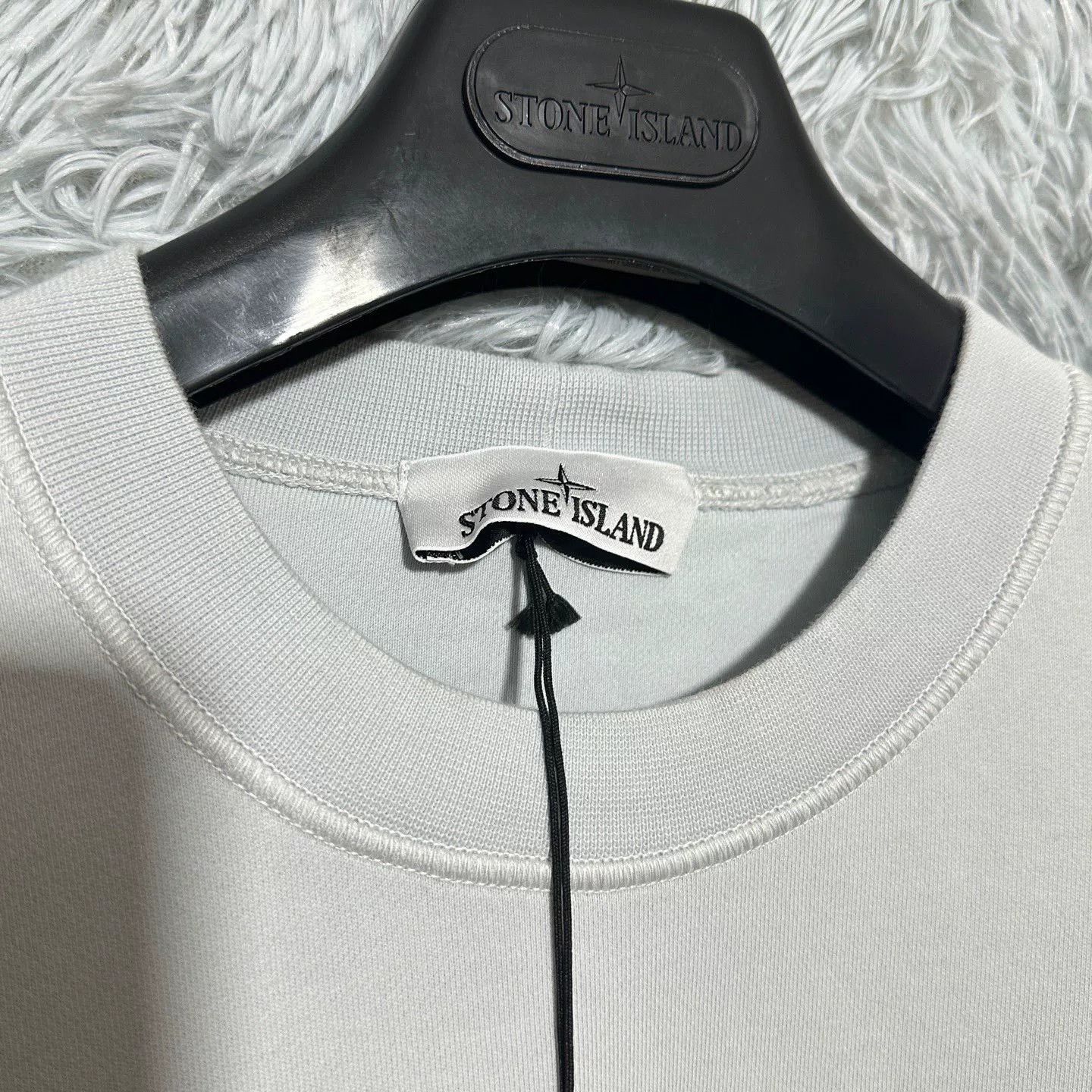 Stone Island stone island crewneck sweatshirt ice frost blue Size US XL / EU 56 / 4 - 4 Thumbnail