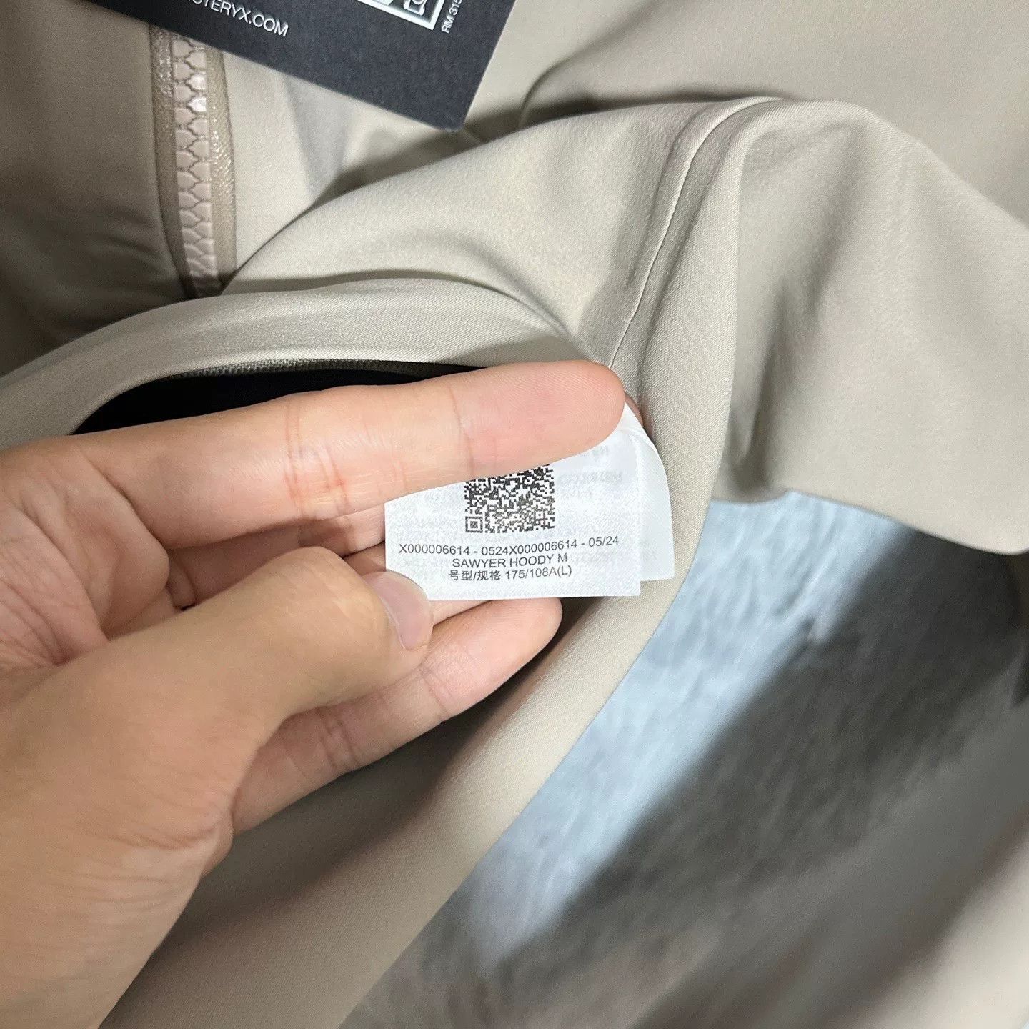 Arc'teryx Arcteryx Sawyer Hoody Softshell Jacket Beige Size US L / EU 52-54 / 3 - 5 Thumbnail