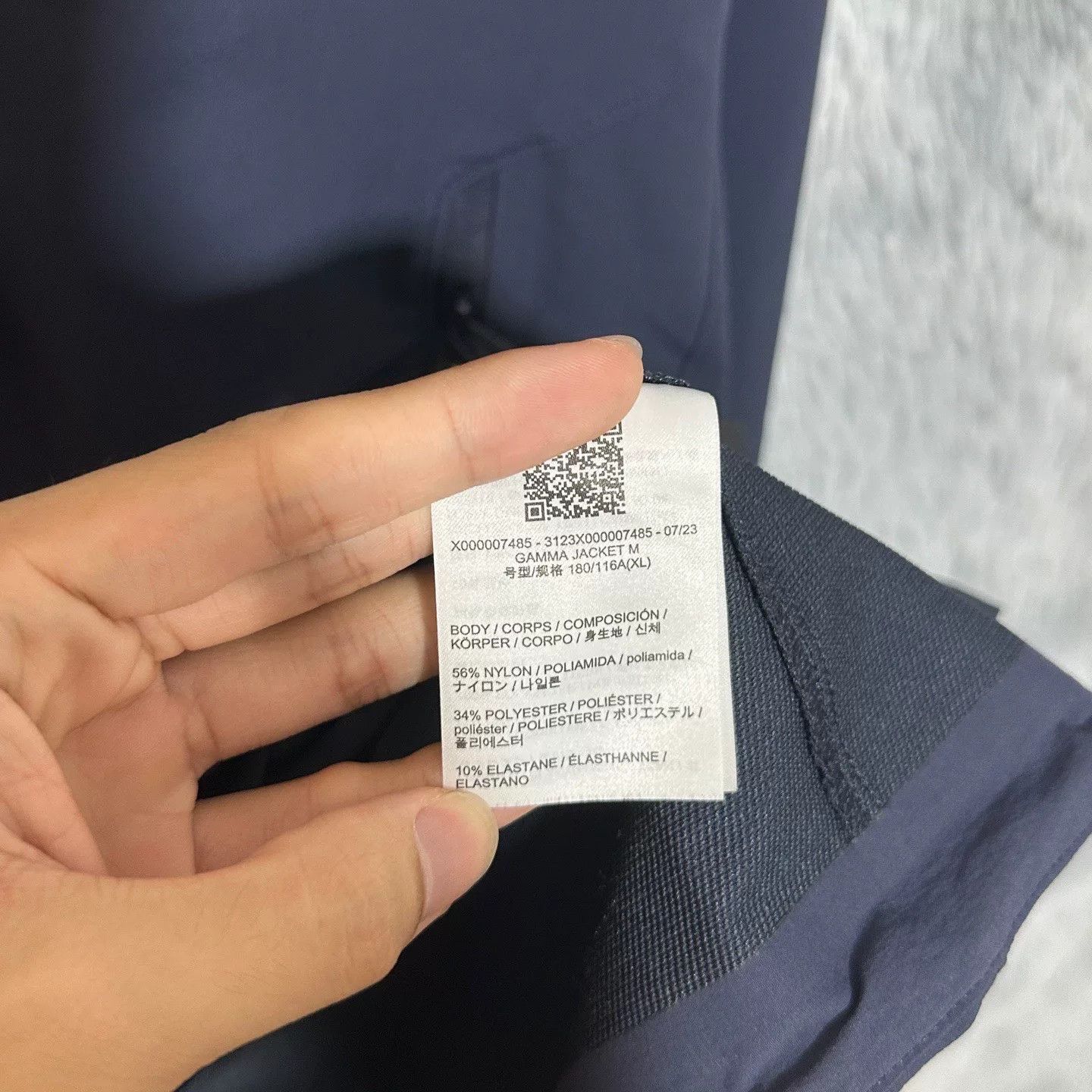 Arc'teryx Arcteryx Gamma Jacket for Men in Blue Size US XL / EU 56 / 4 - 5 Thumbnail