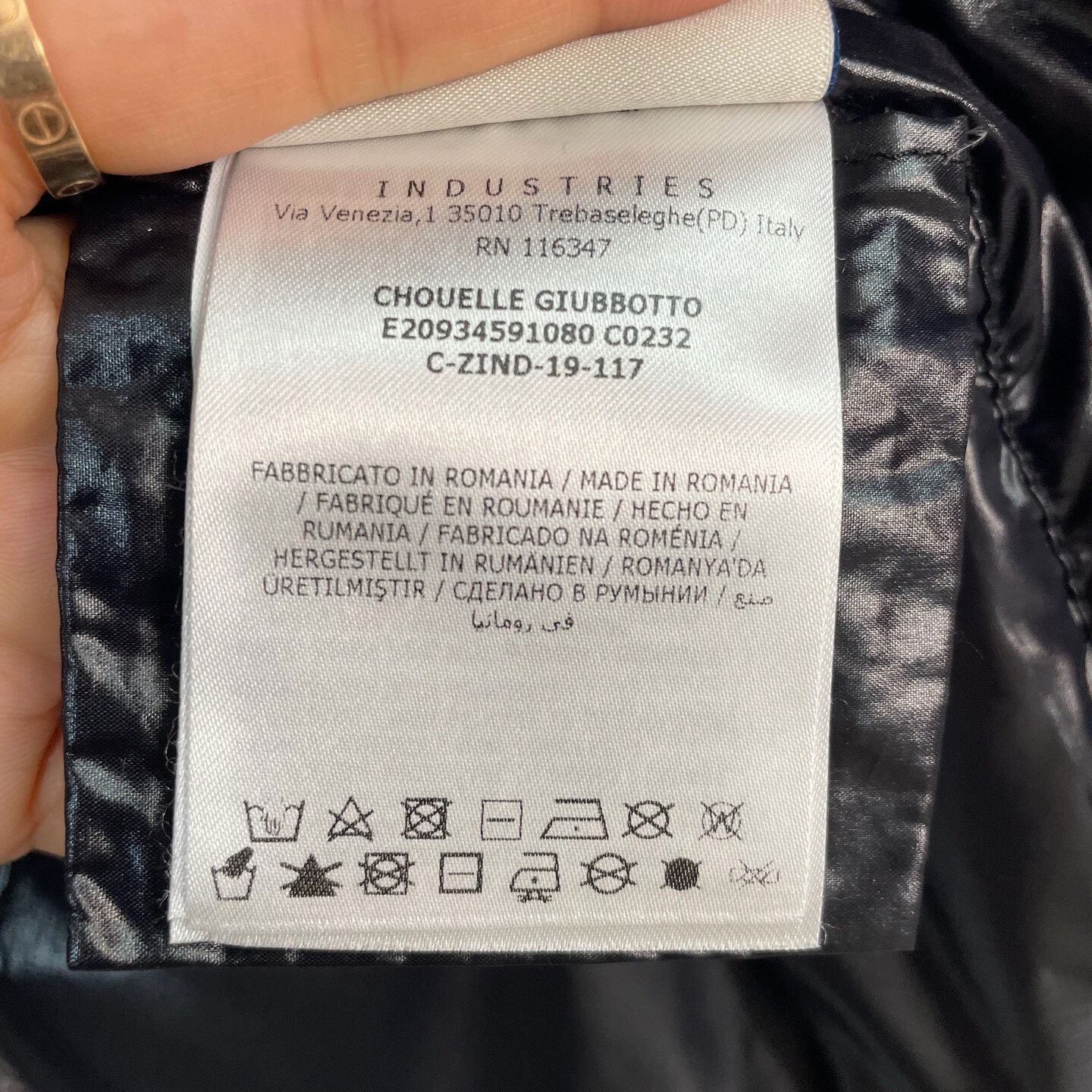 Moncler new moncler letter print puffer jacket Size US M / EU 48-50 / 2 - 4 Thumbnail