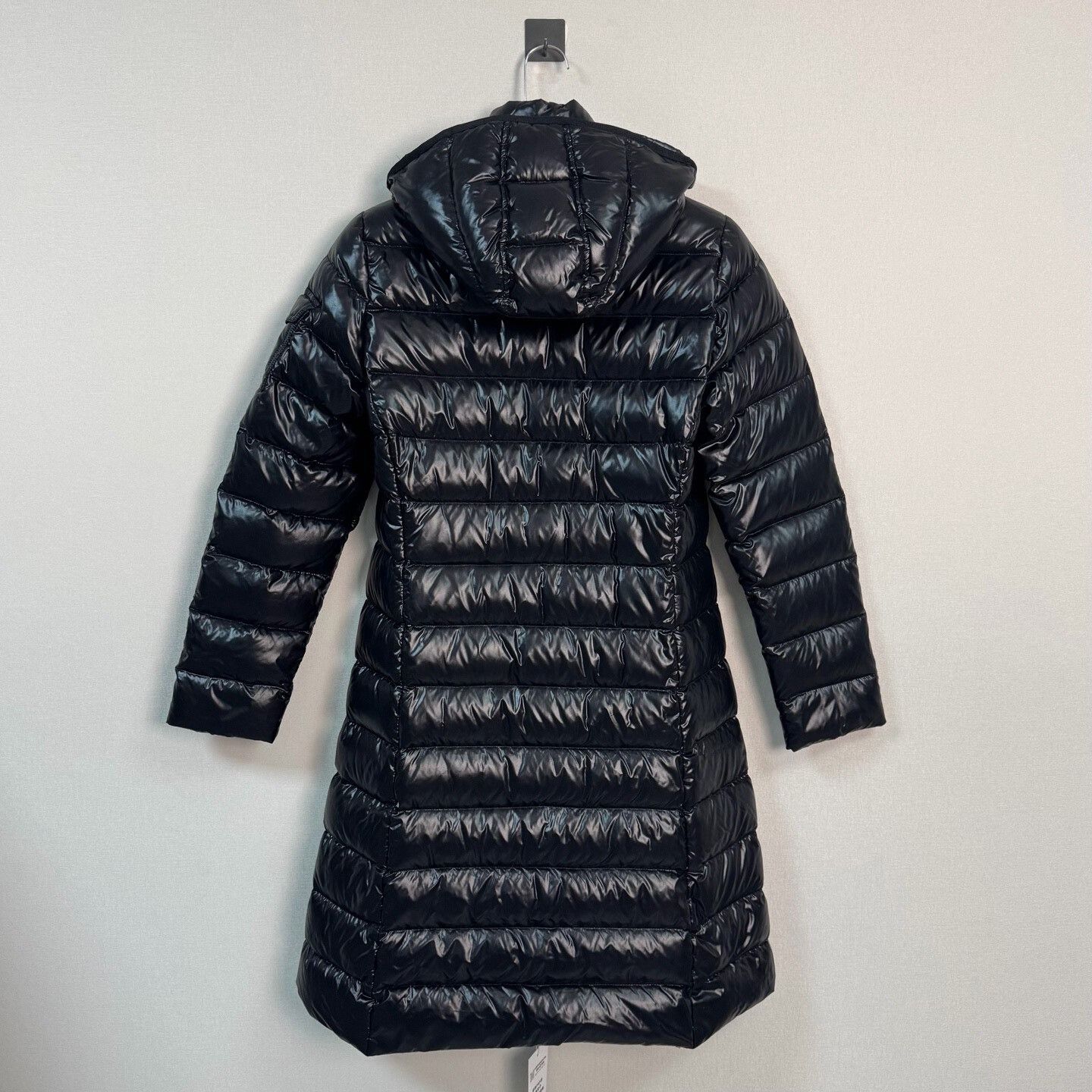 Moncler moncler black shiny puffer coat Size M / US 6-8 / IT 42-44 - 2 Thumbnail