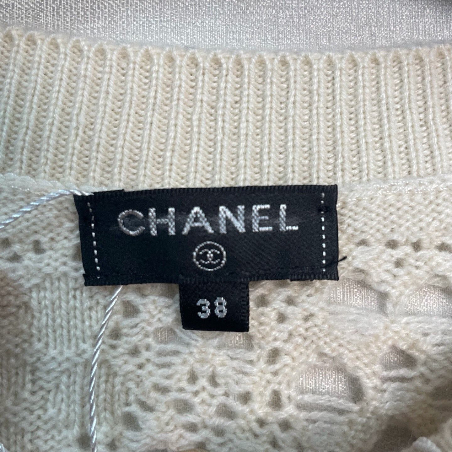 Chanel chanel colorblock cashmere knit sweater Size M / US 6-8 / IT 42-44 - 3 Thumbnail