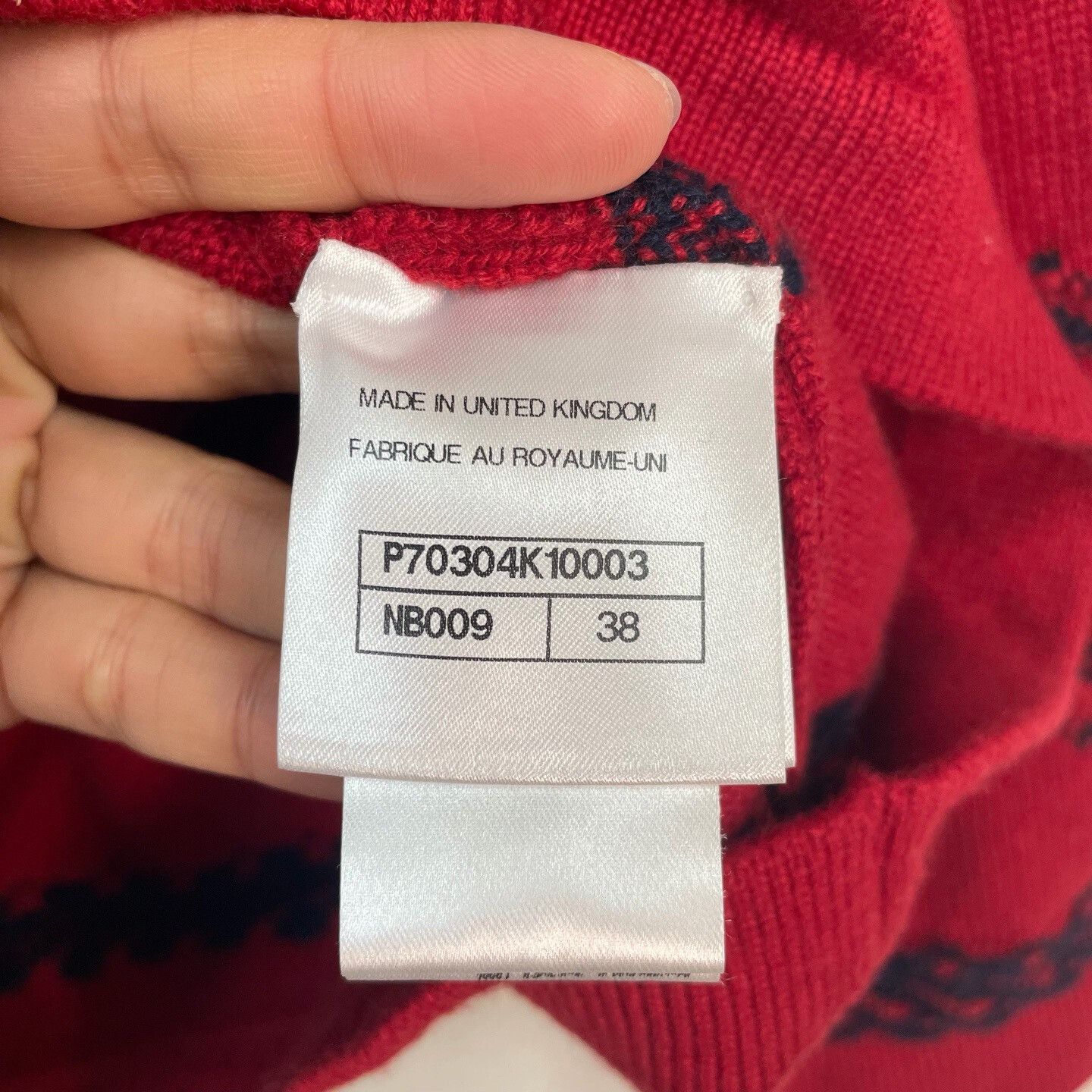 Chanel chanel colorblock cashmere knit sweater Size M / US 6-8 / IT 42-44 - 4 Thumbnail