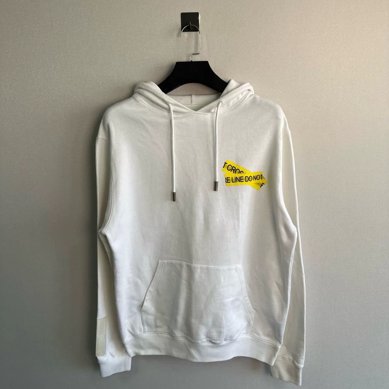 Off-White off white caution tape hooded sweatshirt Size M / US 6-8 / IT 42-44 - 2 Thumbnail