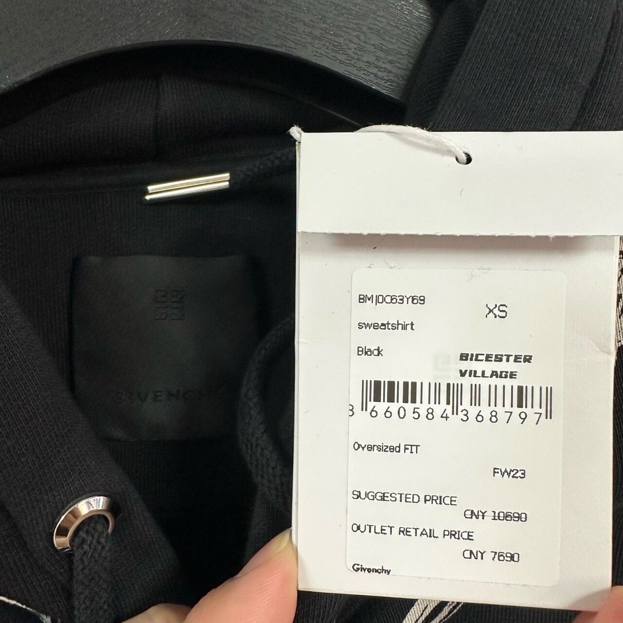 Givenchy givenchy thorn graphic hoodie in black Size XS / US 0-2 / IT 36-38 - 3 Thumbnail