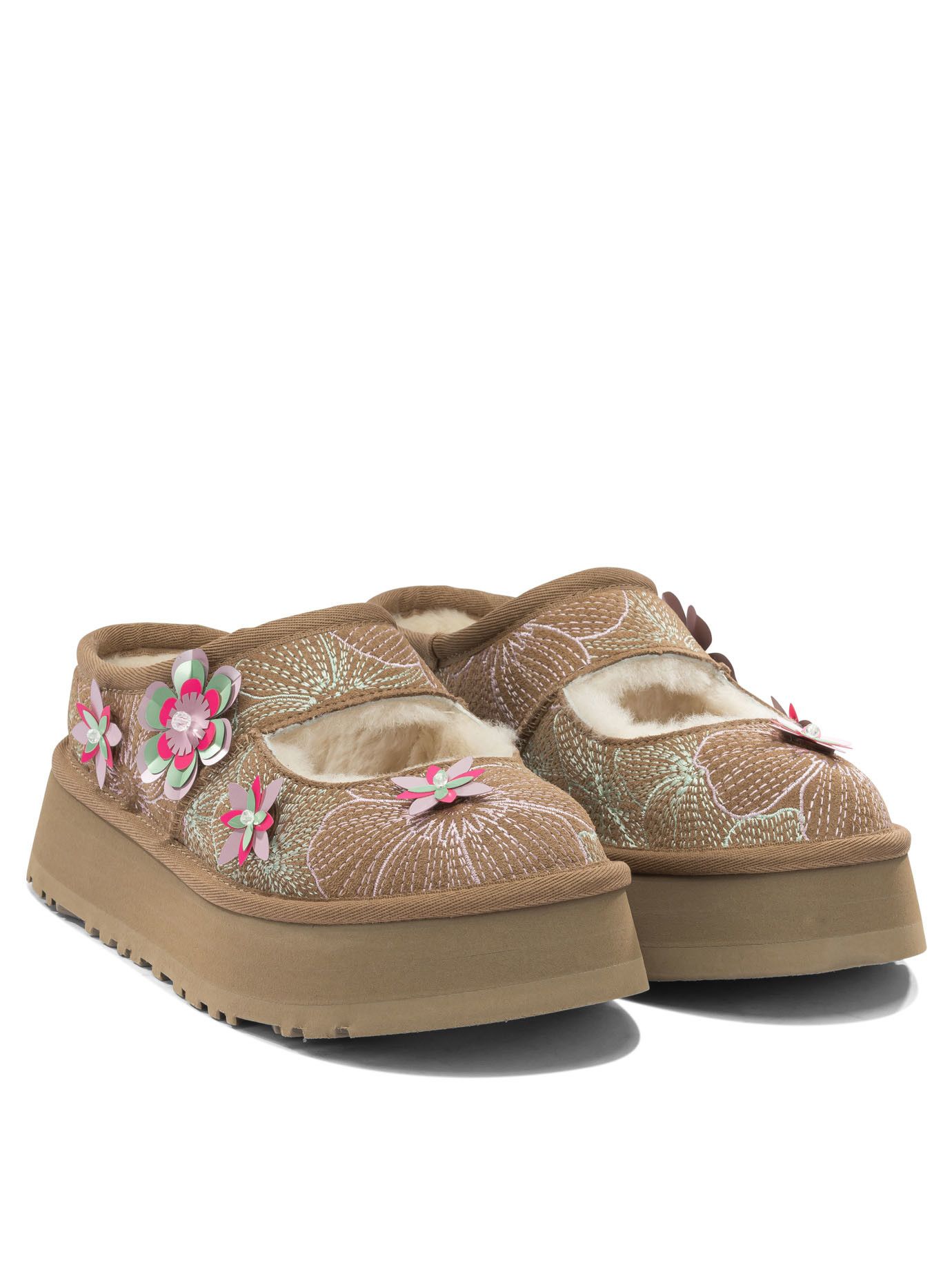 Ugg Bea Meadow Mary Jane Ballet Flats Size US 8 / IT 38 - 2 Thumbnail