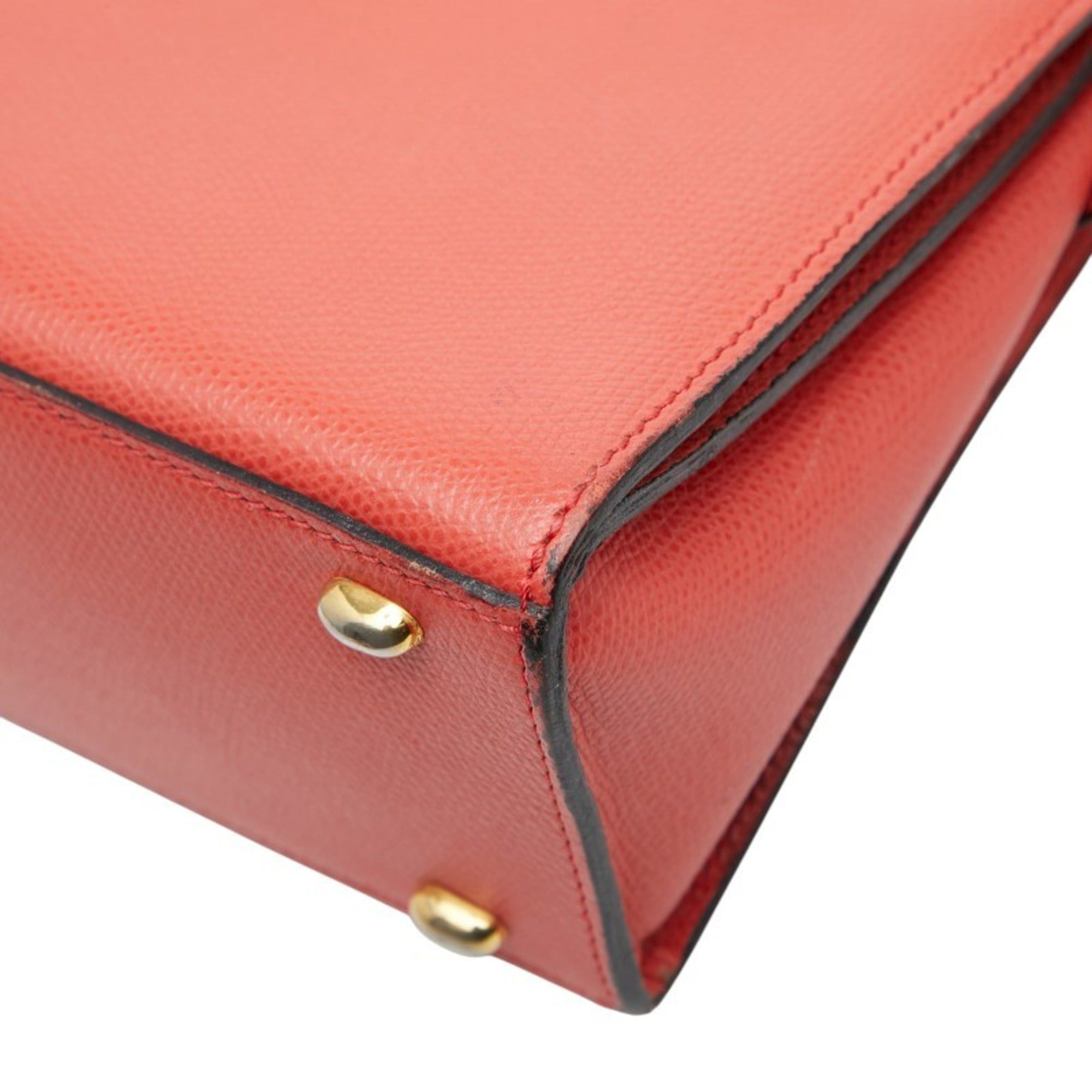 Celine Celine logo handbag in red leather for women. Size ONE SIZE - 6 Thumbnail