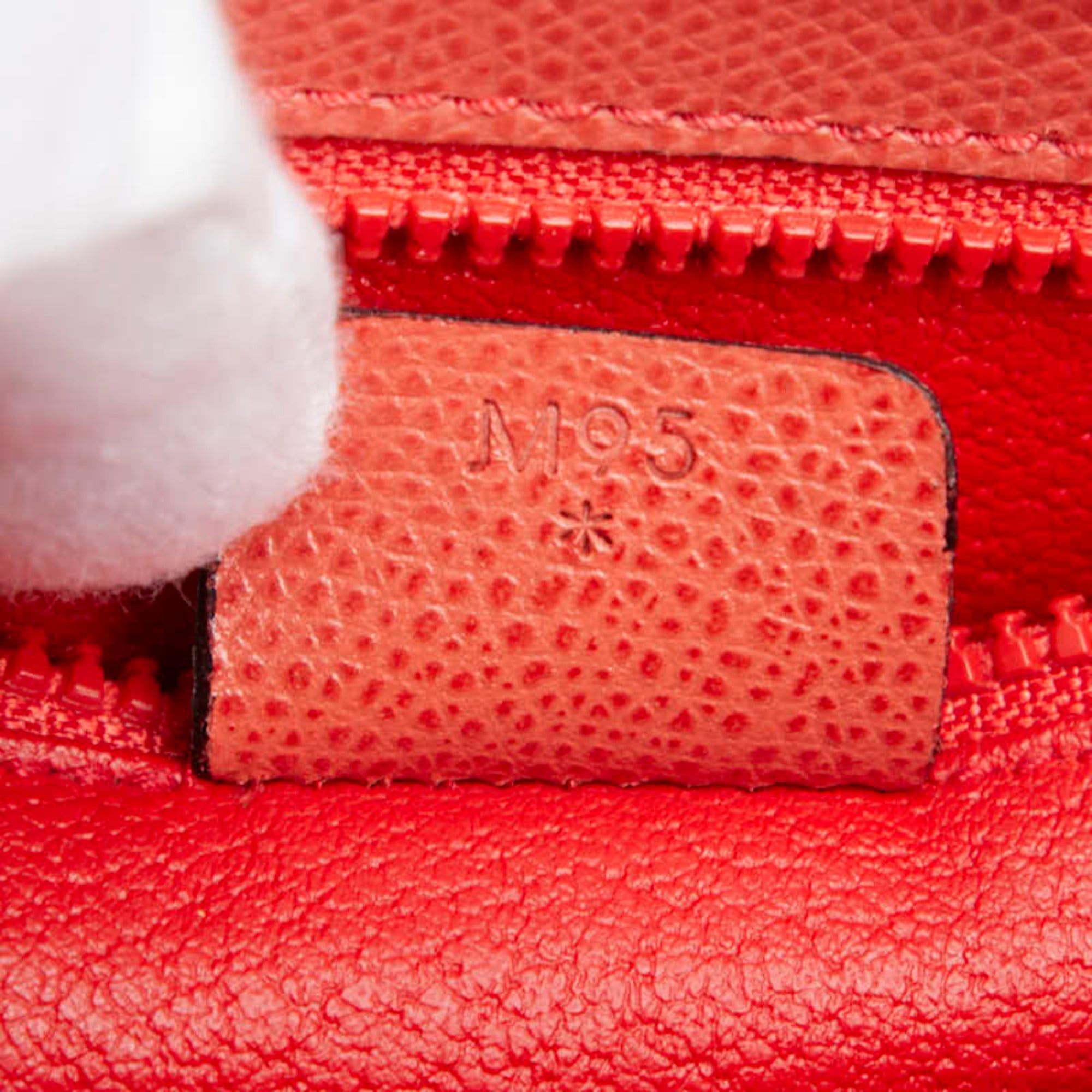 Celine Celine logo handbag in red leather for women. Size ONE SIZE - 11 Thumbnail