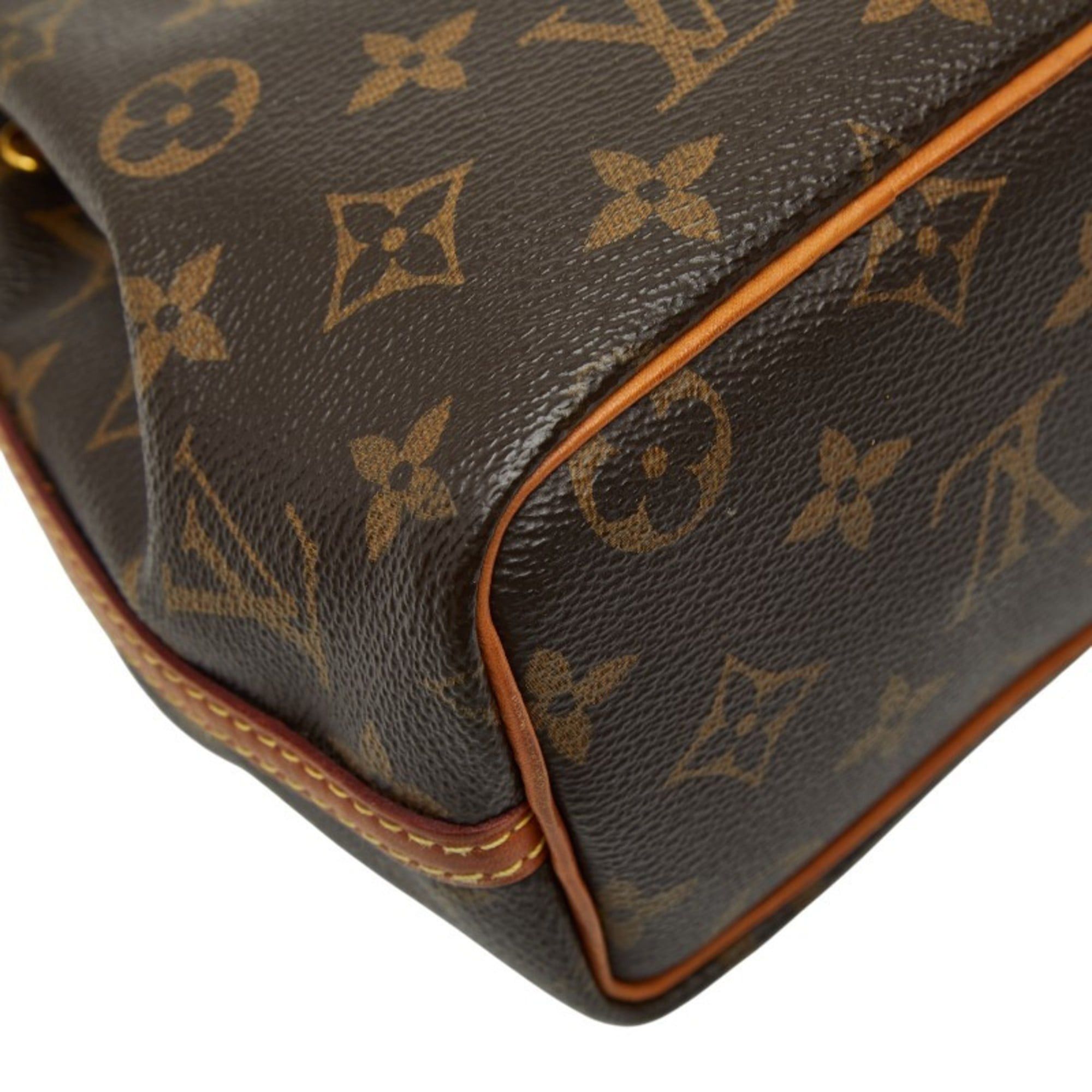 Louis Vuitton Louis Vuitton Monogram Nano Noe Crossbody Mini Shoulder Bag with Drawstring, M41346, Brown Leather, Women's, LOUIS VUITTON Size ONE SIZE - 7 Thumbnail