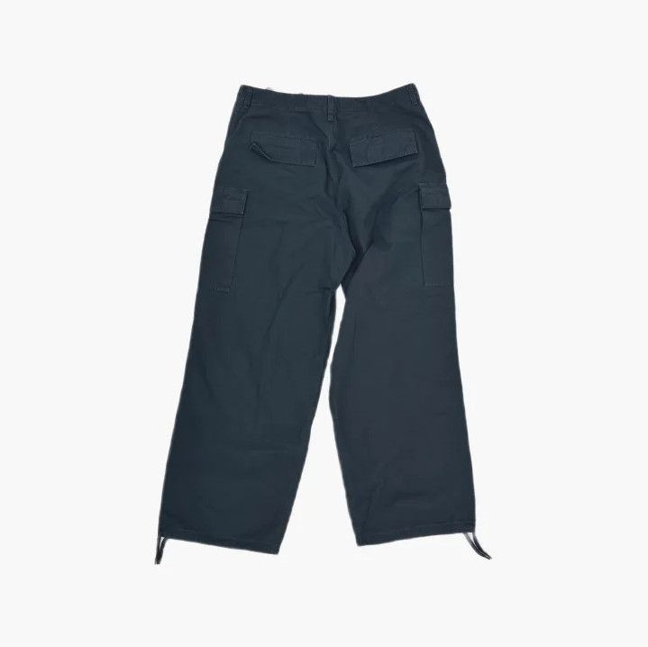 Balenciaga Balenciaga SS25 Black Cargo Pants for Men Size US 27 - 3 Thumbnail