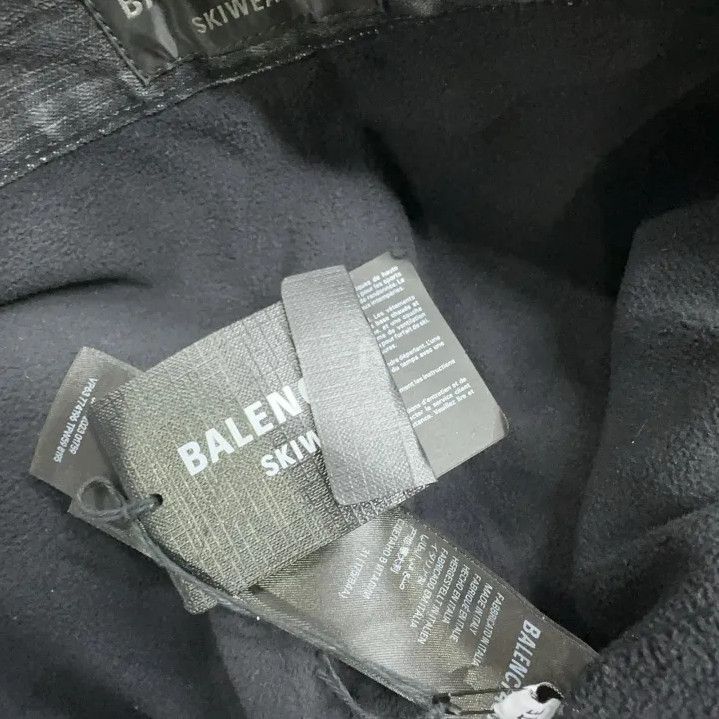Balenciaga Balenciaga Black Straight-Leg Denim Pants for Men Size US 31 - 6 Thumbnail
