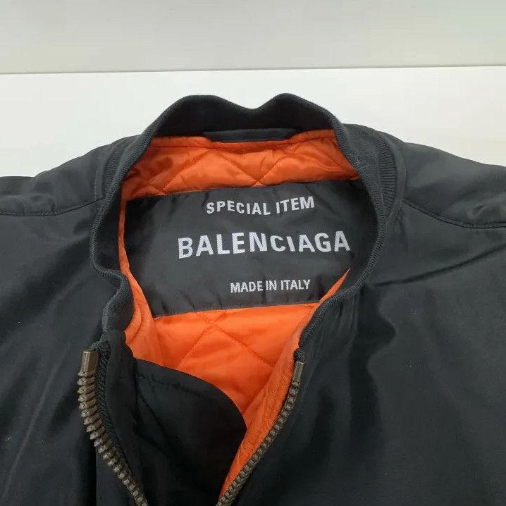 Balenciaga Balenciaga NASA Space Logo Flight Jacket Size US L / EU 52-54 / 3 - 4 Thumbnail