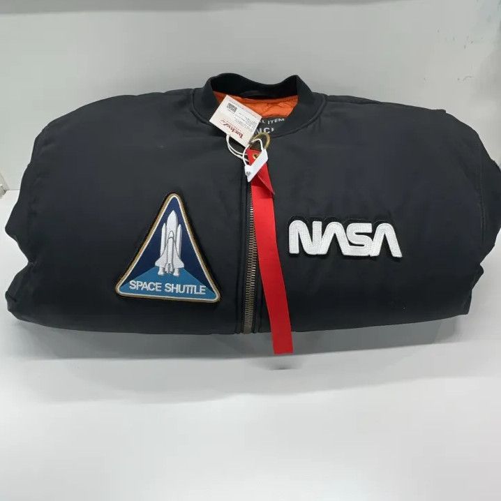 Balenciaga Balenciaga NASA Space Logo Flight Jacket Size US L / EU 52-54 / 3 - 5 Thumbnail