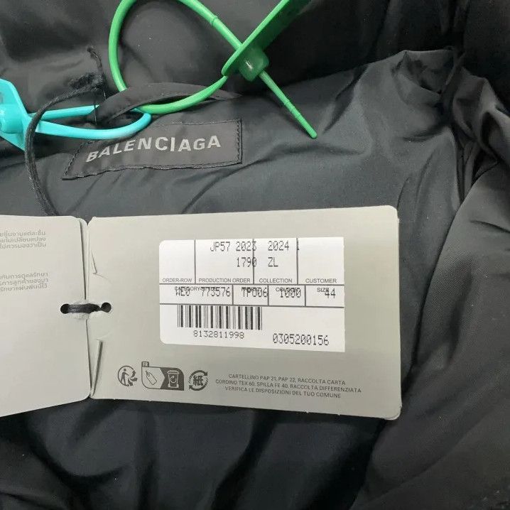 Balenciaga Balenciaga Lightweight Black Zip-Up Jacket Size US L / EU 52-54 / 3 - 2 Thumbnail