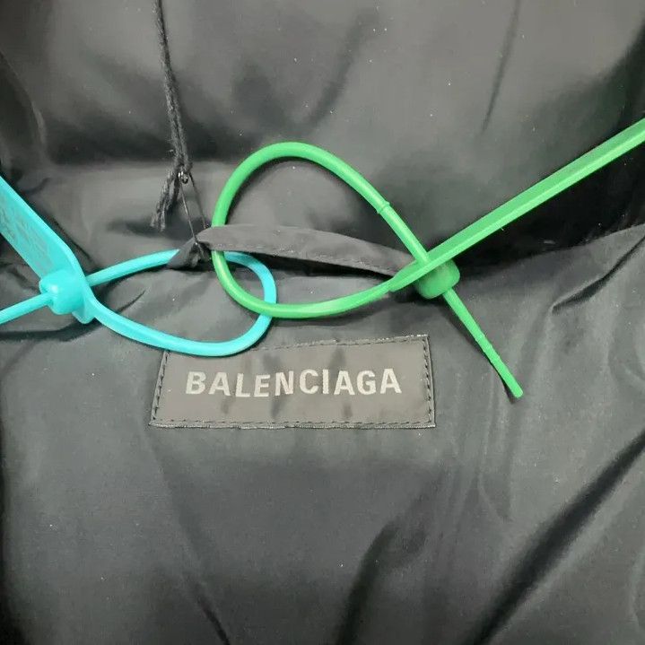 Balenciaga Balenciaga Lightweight Black Zip-Up Jacket Size US L / EU 52-54 / 3 - 3 Thumbnail